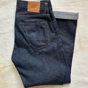 Rogue Territory Stanton Fit Selvedge Denim Jeans Size 31x33 Slim Straight RGT